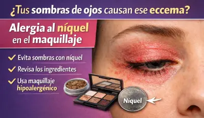 alergia al níquel en el maquillaje