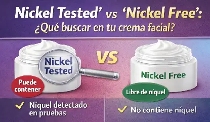 cosmética sin níquel