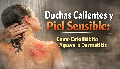 duchas calientes piel sensible dermatitis