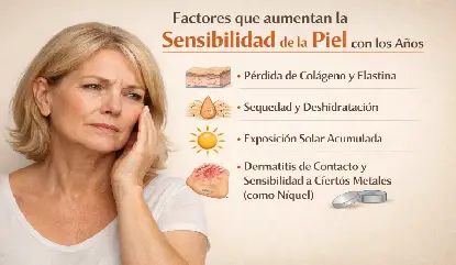 sensibilidad cutánea envejecimiento